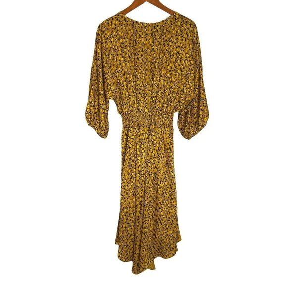 Anthropologie Marigold Midi Dress-sz Small - Picture 4 of 12
